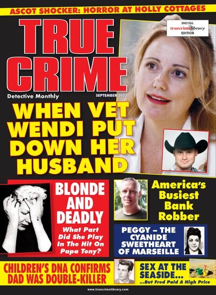 True Crime – September 2022 Cover