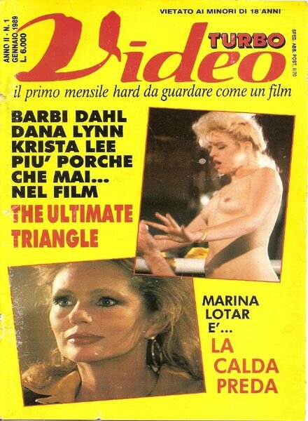 Turbo Video – Vol 2 n. 1 Gennaio 1989 Cover