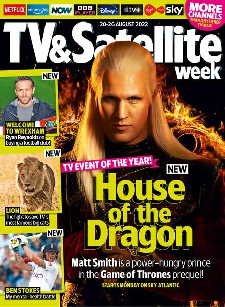 TV & Satellite Week – 20 August 2022 Cover