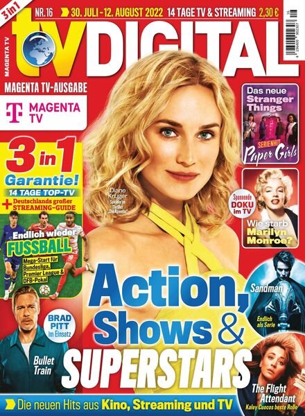 TV DIGITAL Entertain – 22 Juli 2022 Cover