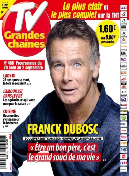 TV Grandes chaines – 20 Aout 2022 Cover