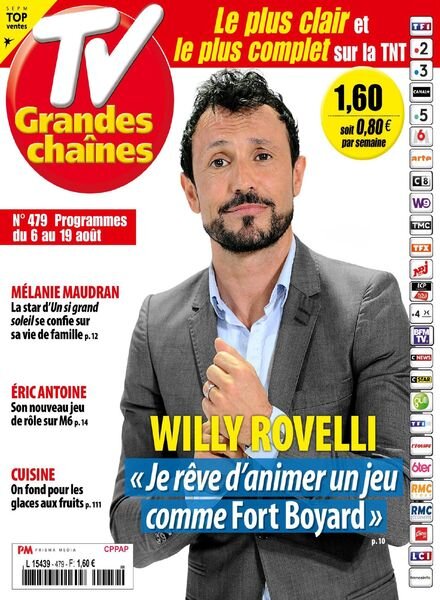 TV Grandes chaines – 6 Aout 2022 Cover