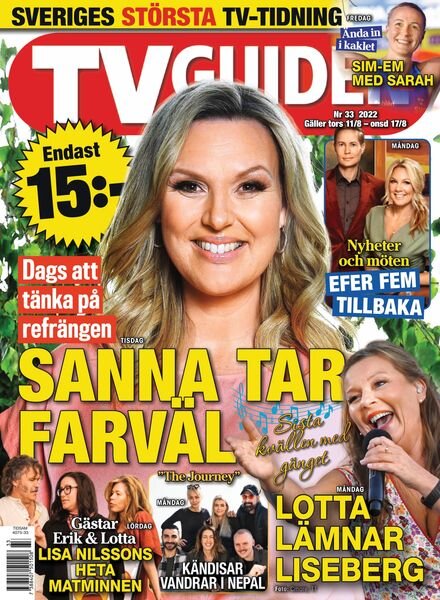 TV-Guiden – 09 augusti 2022 Cover