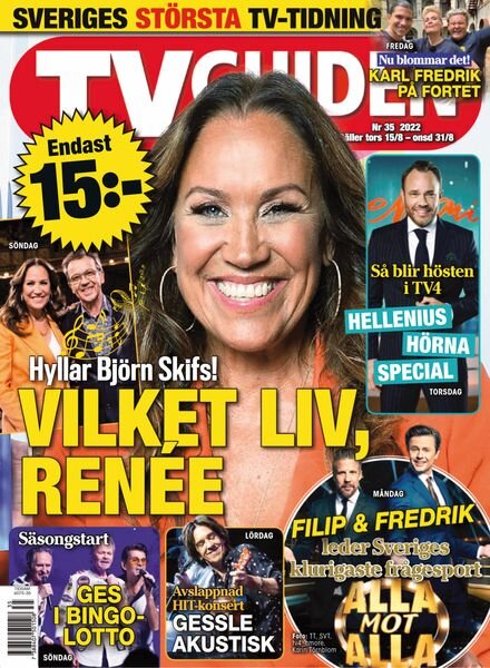 TV-guiden – 22 augusti 2022 Cover