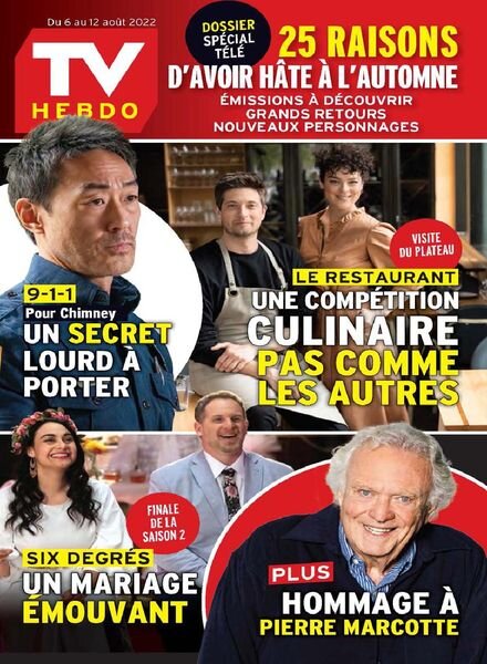 TV Hebdo – 06 aout 2022 Cover