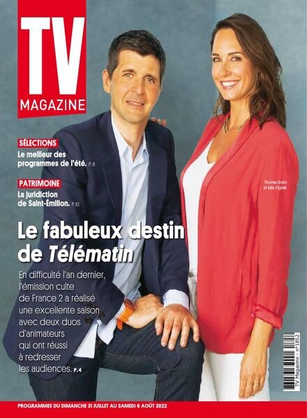 TV Magazine – 31 Juillet 2022 Cover