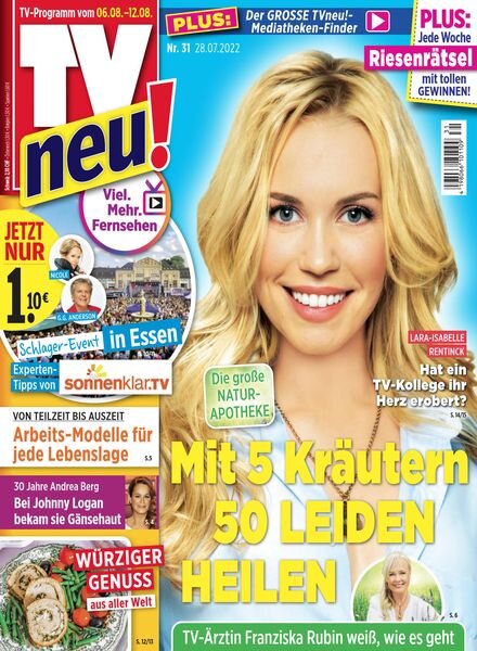 TV neu – Nr 31 2022 Cover