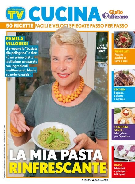TV Sorrisi Allegati – TV Cucina – Agosto 2022 Cover