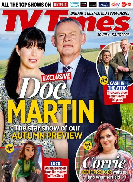 TV Times – 30 July 2022 Cover