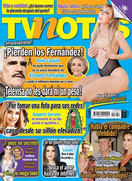TvNotas – agosto 16 2022 Cover