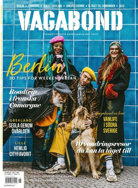 Vagabond Sverige – augusti 2022 Cover