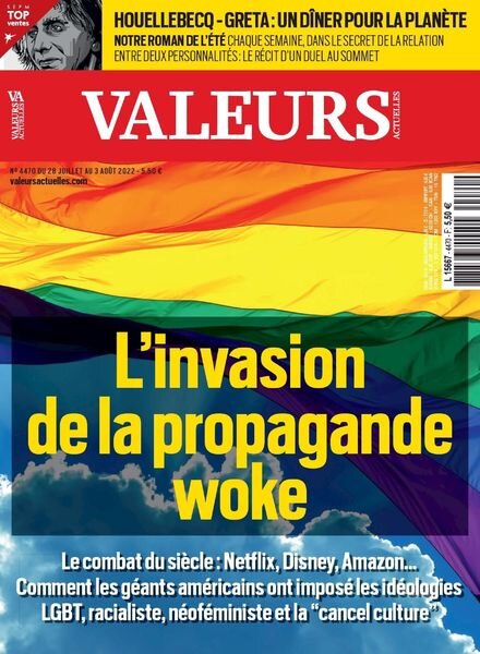 Valeurs actuelles – 28 juillet 2022 Cover