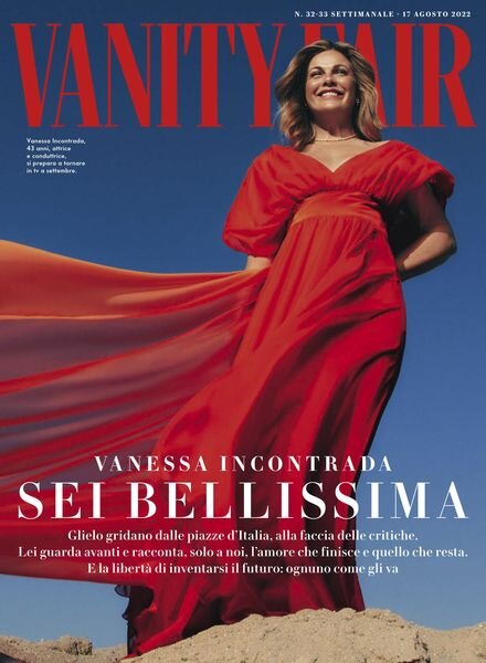 Vanity Fair Italia – 17 agosto 2022 Cover