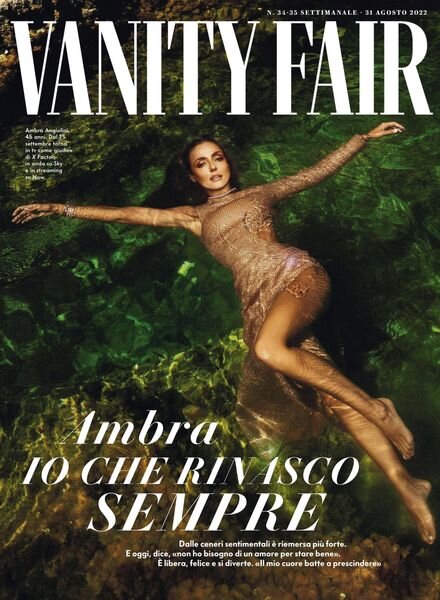 Vanity Fair Italia – 31 agosto 2022 Cover