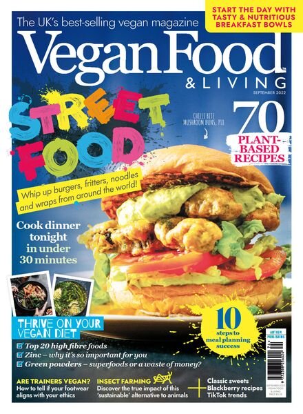Vegan Food & Living – September 2022 Cover