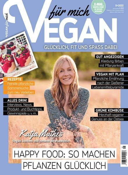 Vegan fur mich – August 2022 Cover