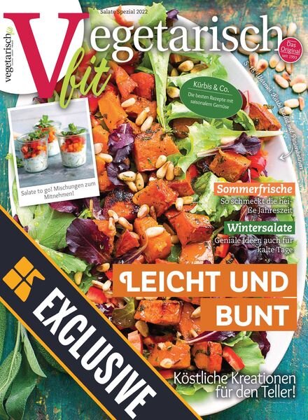 Vegetarisch fit – 14 August 2022 Cover