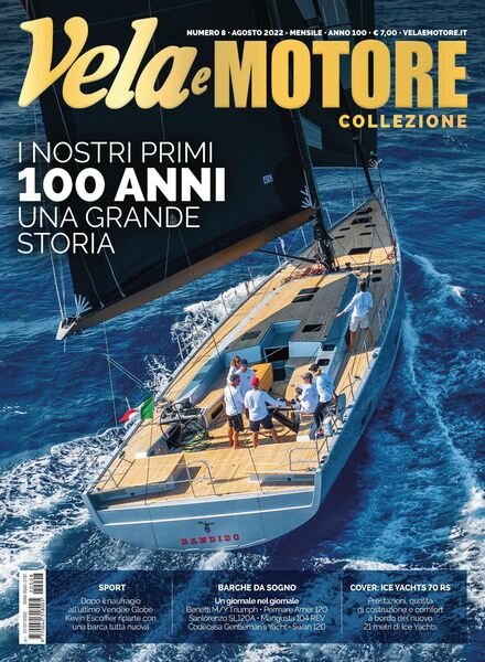 Vela e Motore – agosto 2022 Cover