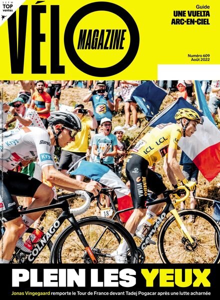Velo Magazine – Aout 2022 Cover