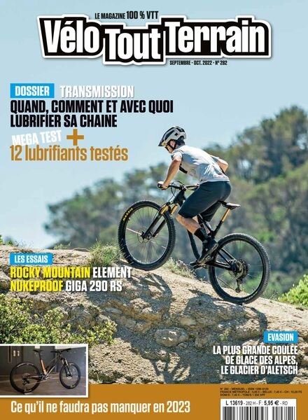 Velo Tout Terrain – Septembre-Octobre 2022 Cover