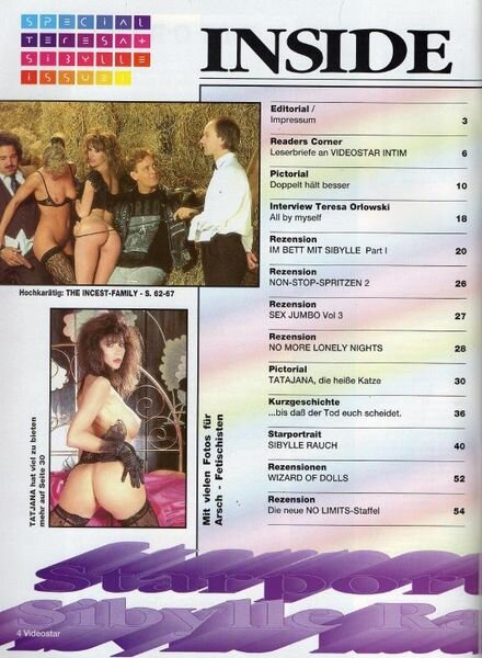 Videostar Intim – N 5 1991 Cover