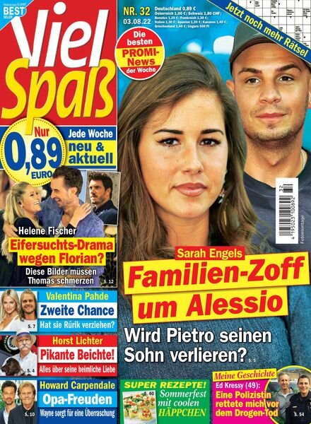 Viel Spass – 03 August 2022 Cover