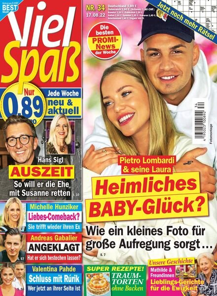 Viel Spass – 17 August 2022 Cover