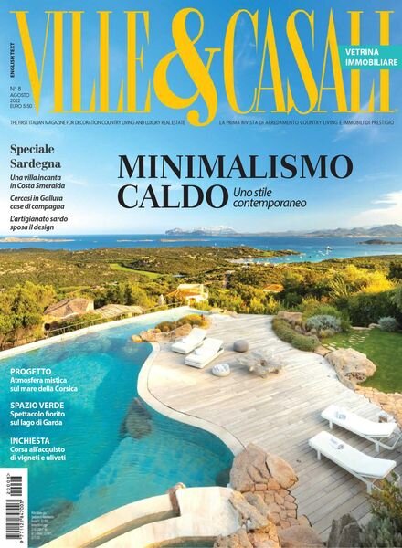 Ville & Casali – agosto 2022 Cover
