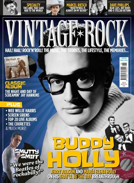 Vintage Rock – August-September 2022 Cover