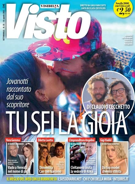 Visto – 18 Agosto 2022 Cover