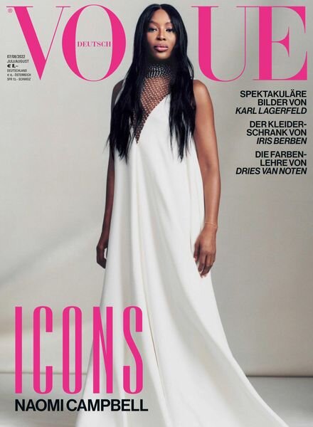 Vogue Germany – Juli 2022 Cover