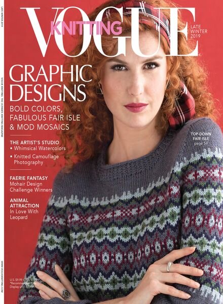 Vogue Knitting – December 2018 Cover