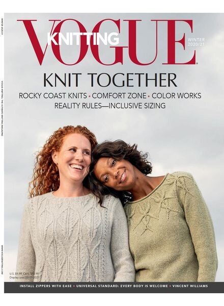 Vogue Knitting – December 2020 Cover