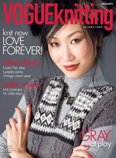 Vogue Knitting – January 2010 Cover