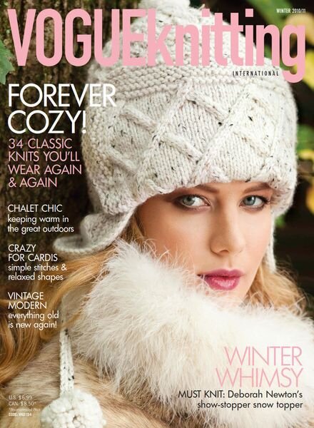 Vogue Knitting – January 2011 Cover