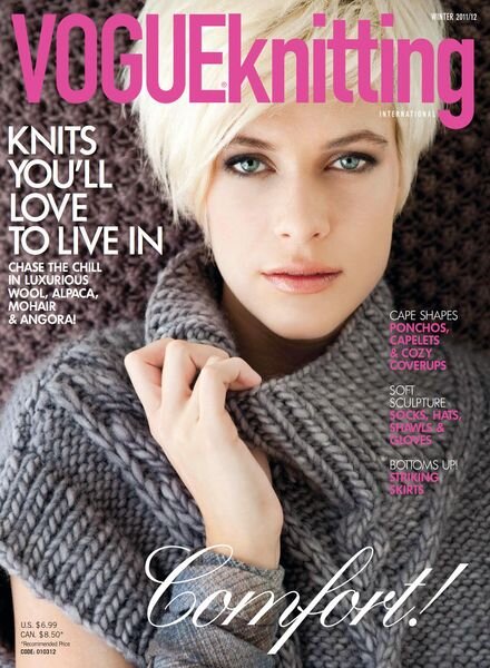 Vogue Knitting – January 2012 Cover
