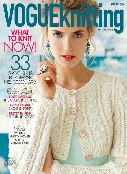 Vogue Knitting – July 2013 Cover