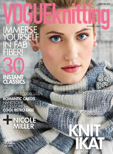 Vogue Knitting – July 2014 Cover