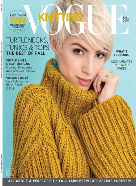 Vogue Knitting – July 2019 Cover