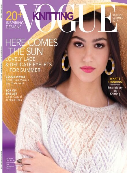 Vogue Knitting – March 2019 Cover