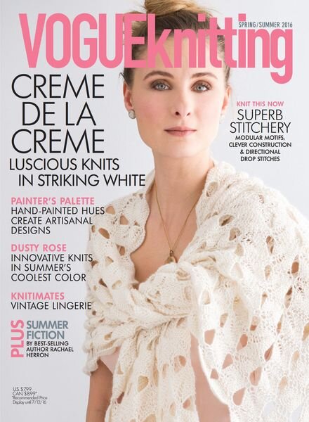 Vogue Knitting – May 2016 Cover