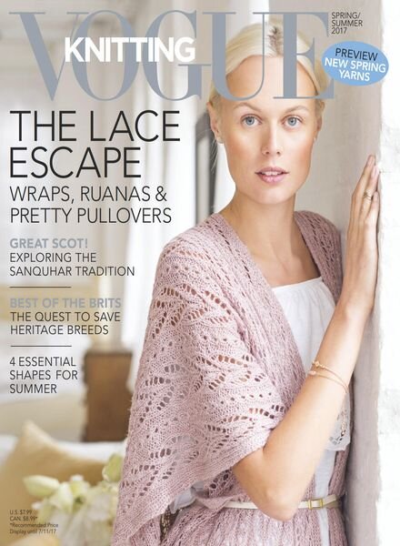 Vogue Knitting – May 2017 Cover