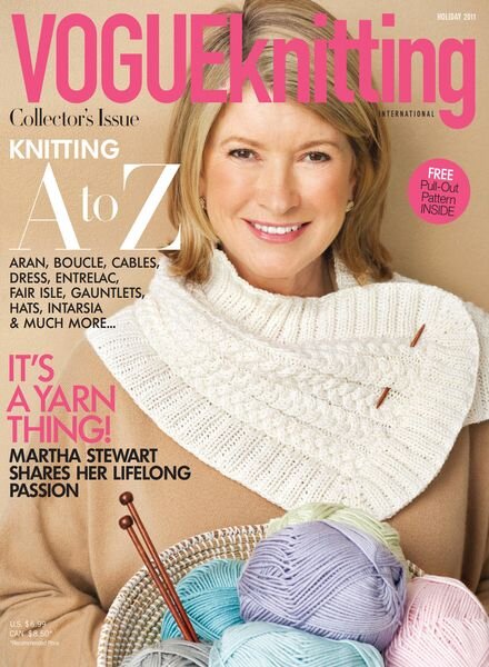 Vogue Knitting – November 2011 Cover