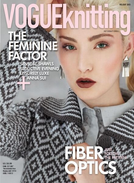 Vogue Knitting – November 2013 Cover