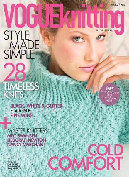 Vogue Knitting – November 2014 Cover