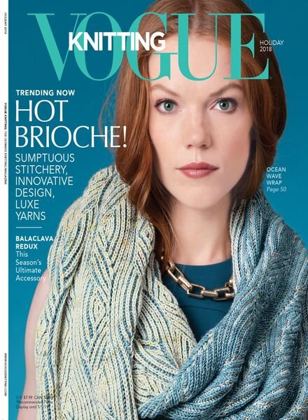 Vogue Knitting – September 2018 Cover