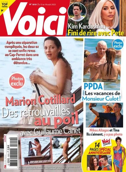 Voici – 12 Aout 2022 Cover