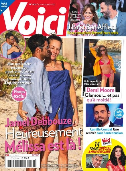 Voici – 19 Aout 2022 Cover