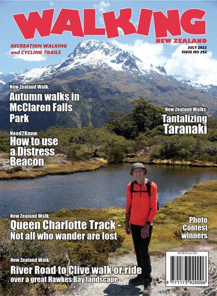 Walking New Zealand – July 2022 Cover