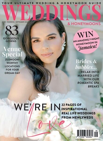 Weddings & Honeymoons – September 2022 Cover